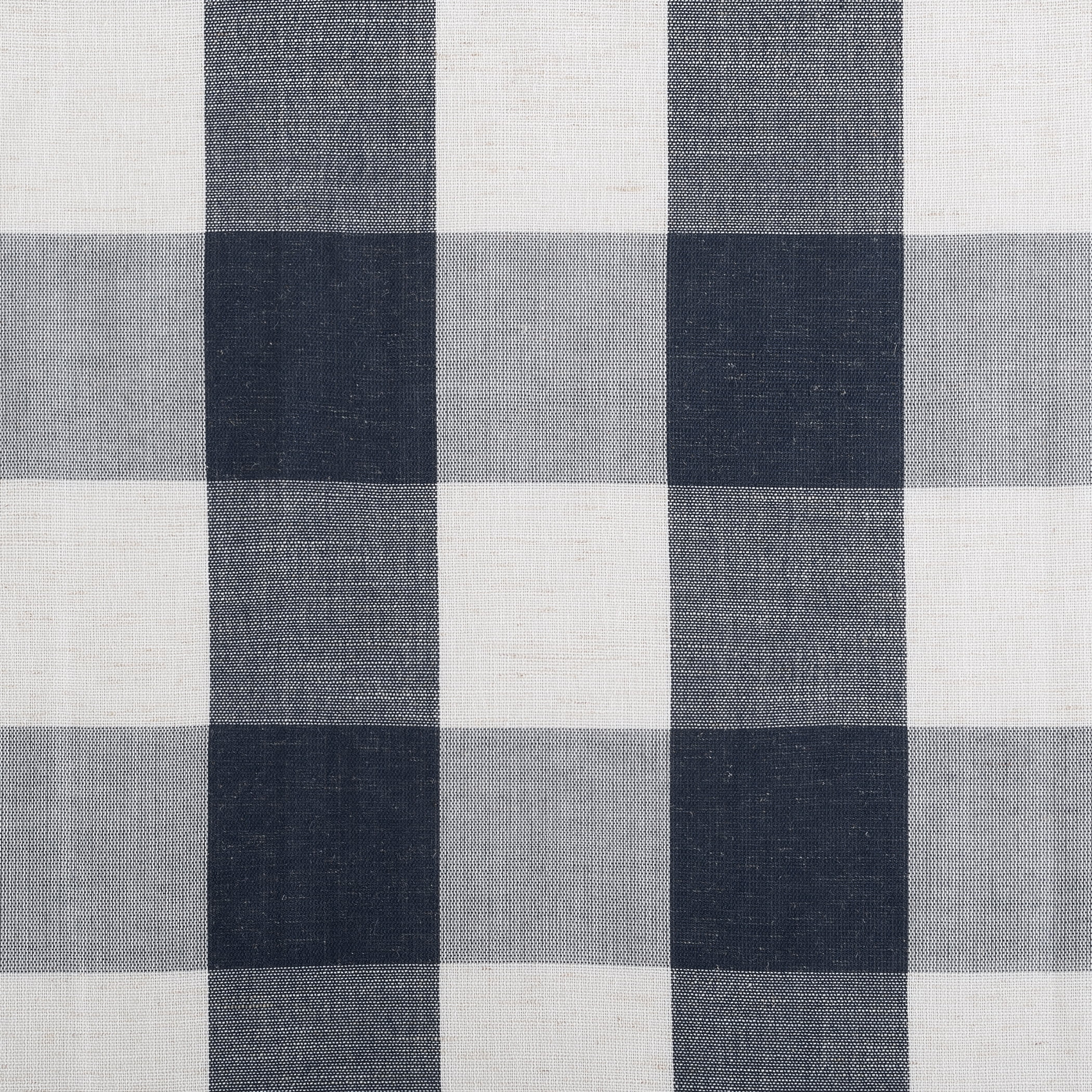 Better Homes and Gardens Buffalo Plaid Semi-Sheer Back Tab Curtain Panel, 50" x 84", Navy