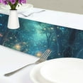 thumbnail image 4 of Yayeee Table Runner 70 inches Long Home Kitchen Dinning Party Decoration, Magical Forest Glowing Lights, 4 of 7