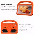 thumbnail image 6 of ELEHOLD Cute Kids Case for Samsung Galaxy Tab A9 Tablet 8.7" 2023 Release EVA Kids Friendly Case Full Body Shockproof Kickstand Function Handle Grip Case for Samsung Galaxy Tab A9,  Orange, 6 of 10