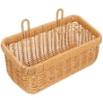thumbnail image 1 of Onion Basket Handwoven Basket Hanging Wall Onion Container Home Storage Basket, 1 of 4