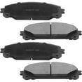 thumbnail image 4 of 8 PCS Front & Rear Ceramic Brake Pads w/Hardware Kits Fits for Lexus RX350 RX450h 2010-2015, Toyota Highlander 2014-2018, Toyota Sienna 2011-2018 Low Dust Brake Pad (All Models), 4 of 6