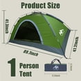 RoamRider Waterproof One Person Tent Backpacking Hiking Camping Tent ...
