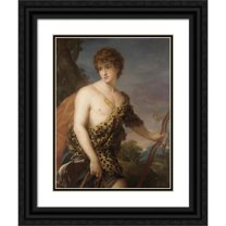 James Northcote 19x24 Black Ornate Framed Double Matted Museum Art Print Titled: Adonis