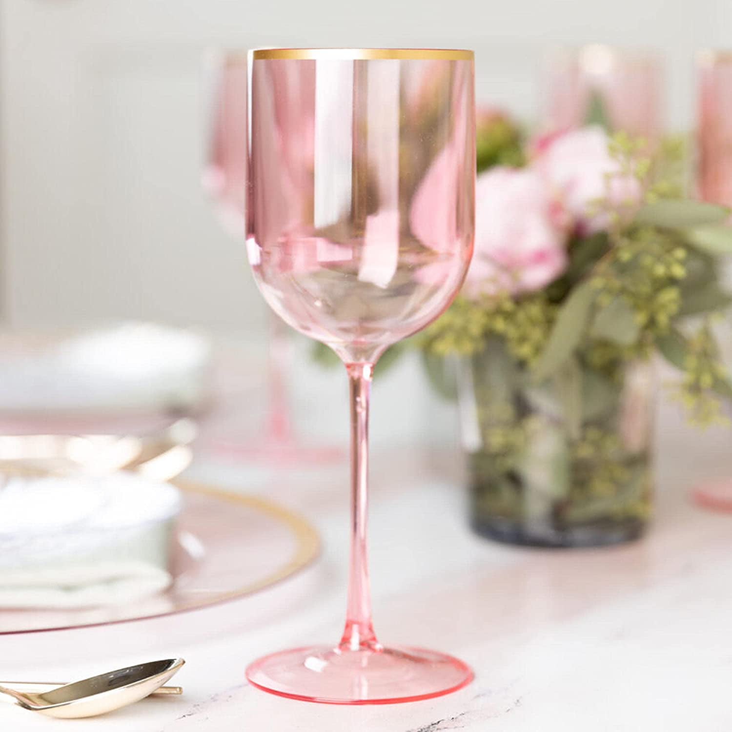 Lidy Unique Wine Glasses Set of 2-15.2oz Pink Wine Glasses | Gifts for Wine  Lovers & Wine Accessorie…See more Lidy Unique Wine Glasses Set of 2-15.2oz