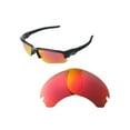 thumbnail image 5 of Walleva Fire Red Polarized Replacement Lenses for Oakley Flak Draft OO9364 Sunglasses, 5 of 7