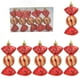 thumbnail image 1 of Wmhnj Adornos navideños de plstico electrochapado para rbol, juego de 5 piezas, decoracin para escaparates, dulces, mostradores y fiestas navideñas., 1 of 8