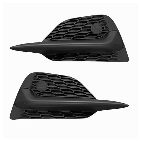 For Nissan Rogue Sport 2020 2021 2022 Fog Light Cover Driver and Passenger Side | Pair | Front | Fascia | S/SV Model | Textured Black | Replacement For NI1038175, NI1039175 | 62257-6MR5B, 62256-6MR5B