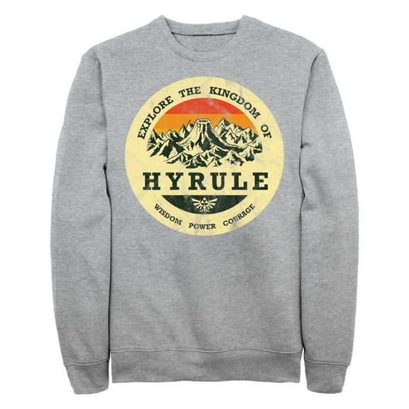Men's Nintendo Legend of Zelda Explore Hyrule Sweatshirt