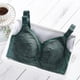 thumbnail image 3 of Gibobby Brasier deportivo mujer Ropa interior para mujer, sujetador ajustable de realce, pecho antiflacidez de talla grande, ropa interior de realce de copa completa(Verde,34E), 3 of 4
