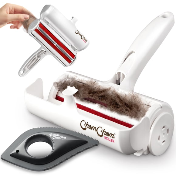 Paquete de removedor de pelo para mascotas ChomChom Roller & Detailer