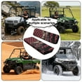 thumbnail image 3 of Yuyamidu Red American Flag UTV Accessories Seat Covers Deer UTV Seat Covers Universal for Kawasaki Mule 300 3010 3020 4000 4010 2001-2023 2025, Easy to Install Elastic Fabric, 3 of 6