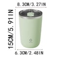 thumbnail image 3 of Rechargeable Self Stirring Mug Electric Auto Mixing Stainless Steel Cup For /Kitchen/Travel/Home Coffee/Tea/Hot Chocolate/Milk(5.91x3.27Inch), 3 of 4