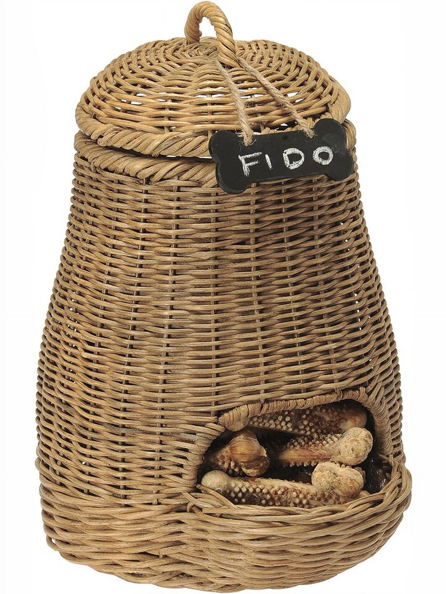 Kouboo Wicker Potato & Onion Basket Fruit & Vegetable Storage Basket, Basket For Countertop, Kitchen, Small