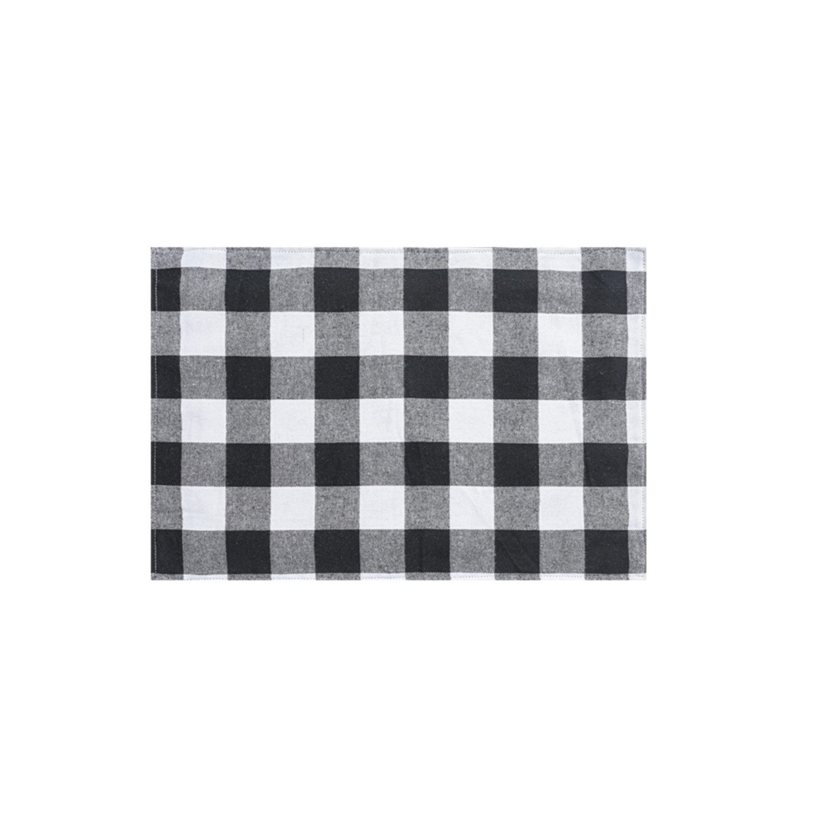 Red And Black Plaid Placemats Machine Washable Place Mats For Kitchen