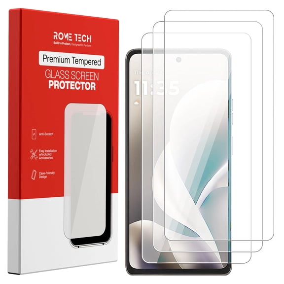 Motorola Moto G Power 2025/2026 Tempered Glass Screen Protector 3 Per Pack