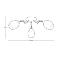 thumbnail image 4 of Lámpara de Techo Lumimexico Playful Romantique 23280-1 Blanco Mate E27 40W 3 Luces, 4 of 6