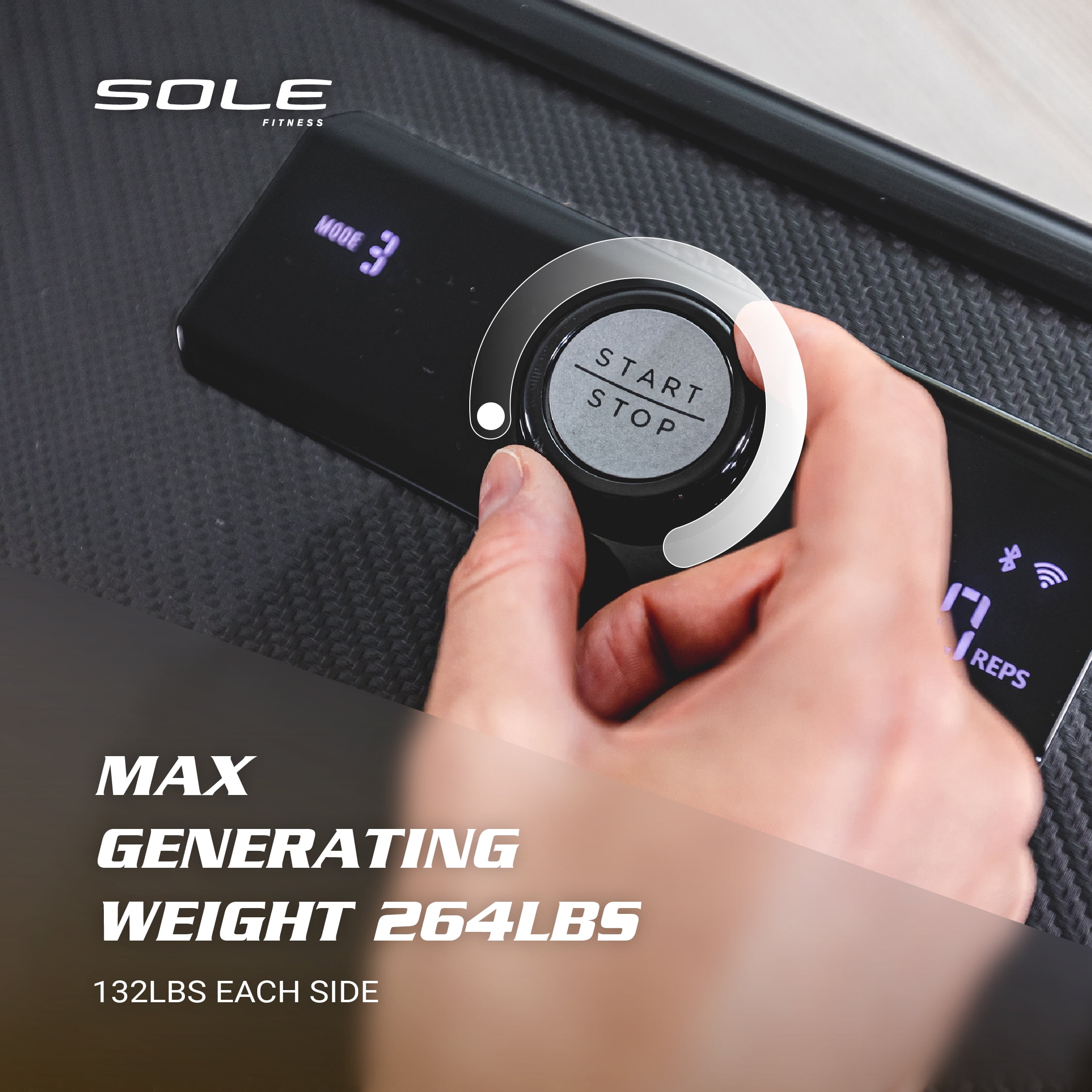SOLE SRVO All-in-One Smart Home Gym, Full Body Digital Resistance Training Machine, Strength & Cardio Home Exercise Fitness Workout Equipment