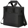 thumbnail image 1 of para de alimentos, aislamiento térmico, camping, portátil, impermeable, de gran capacidad, bolsa refrigeradora para picnic, acampar Negro Macarena Cesta de almacenamiento, 1 of 6
