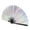 Silver, variant on Holographic Folding Fan Portable Iridescent Handheld Fan Summer Cooling Fan Decoration Dance Performance Props Party Accessories