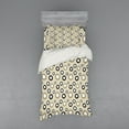 thumbnail image 1 of Ambesonne Geometric Bedding Set 3 Pcs, Vintage Circules, Twin XL, Multicolor, 1 of 3