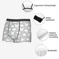 thumbnail image 5 of Wukai Rabbit And Cloud Print Men’s Underwear Breathable Boxer Briefs,&nbsp;Moisture Wicking & Breathable-, 5 of 7