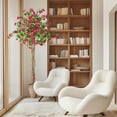 thumbnail image 3 of Qinaqin 6FT Alto Potted Artificial Bougainvillea Tree con Madera Trunk y Rosa Flowers para Indoor Outdoor Use, 3 of 5