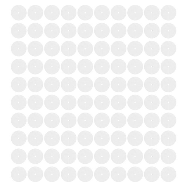 HLONK 100 Pcs Patchs Jetables pour Seins, Cotons Doux pour Salon de Beauté