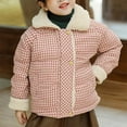 thumbnail image 4 of Cowsor Toddlers and Baby Girls' Midweight Field Jacket with Ruffle, 4 of 7