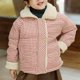 thumbnail image 4 of Cowsor Toddlers and Baby Girls' Midweight Field Jacket with Ruffle, 4 of 7