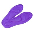thumbnail image 2 of Plantillas ortopédicas para pies planos, soporte de arco, espuma viscoelástica, almohadilla para zapatos, cómodas, moradas, para mujer, 2 of 10