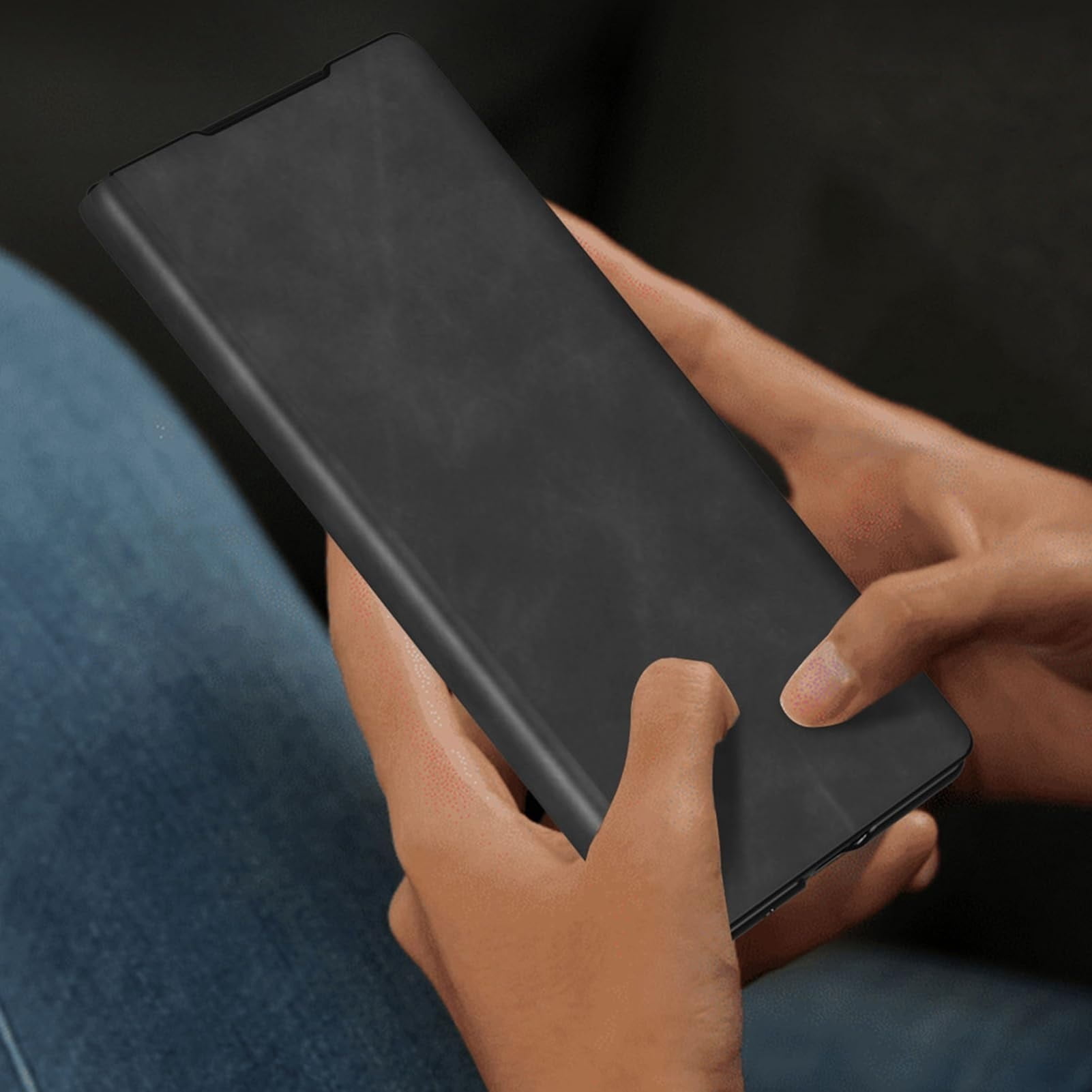 Case For Huawei Honor Magic V6, Super Slim Shell With Scratch-Resistant Soft Silicone Screen Protector Kickstand Cover