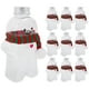 thumbnail image 4 of 10 sets Botellas de Navidad de Navidad Bottles Bottles Bottle Bottles Bottles con bufandas, 4 of 7