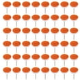 thumbnail image 5 of RENACLIPY 100 Pcs Orange Reflective Trail Markers Metal for Outdoor Hiking Camping Safety, 5 of 8