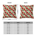 thumbnail image 2 of Yiaed Rose Flowers Print Pillow Covers Super Soft Decorative Square Throw Pillow Covers Case Cushion Covers for Sofa Couch Bedroom Car Decor（No pillow core）-22"x22", 2 of 7