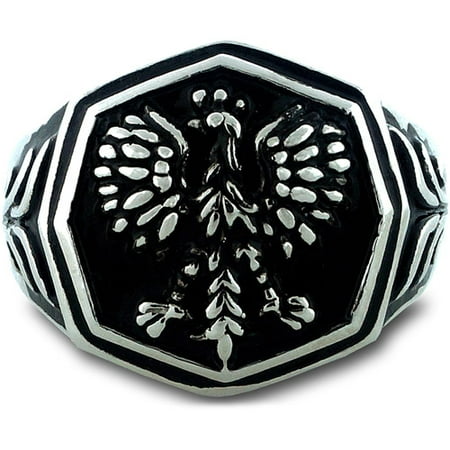 Men's Stainless Steel Eagle Ring