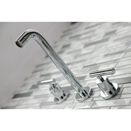 Elements of Design Milano Single Handle Wall Mount Tub Spout Trim Magellen Lever Handle