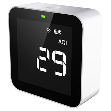 Temtop S1 Indoor Air Quality Monitor AQI PM2.5 Temperature Humidity De