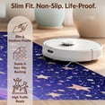 thumbnail image 6 of Design&I 4'x6' Ultra Soft Area Rug, Purple Mermaid Kawaii Aesthetic Scale Cute Starfish Border None Fluffy Washable Non Shedding for Bedroom Living Room Home Office, 6 of 7