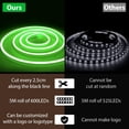 thumbnail image 2 of LED Neon Rope Light, Green 12V Silicone Neon Rope Light, 16.4Ft/5M Waterproof Flexible DIY Cuttable LED Strip Lights for Bedroom Party Festival Indoor Outdoor Decoration (Power Adapter not Included), 2 of 7
