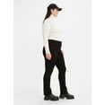 thumbnail image 4 of Women's 724 Straight-Leg Jeans Color: Soft Black Size: 26, 4 of 4
