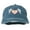 Navy, variant on Heart Angel Wings Embroidered Washed Cap - Navy OSFM