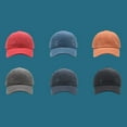 thumbnail image 3 of Fitted Cap Worn Design Adjustable Cotton Men and Women Baseball Cap for Sports, 3 of 10
