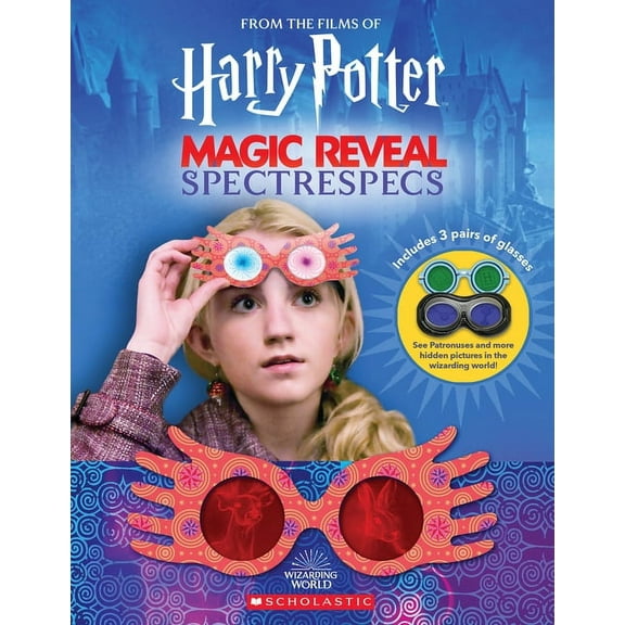 Magic Reveal Spectrespecs: Hidden Pictures in the Wizarding World (Harry Potter), (Paperback)