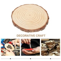 WEUVEB 1Set Centerpiece Wood Rounds For Wedding Table 9In Diameter