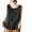 Black, variant on Womens Sleeveless Tops Fashion Sleeveless Crew Neck Comfortable Solid Casual Vacation Tunic Blouses