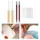 thumbnail image 5 of Herramientas para enraizar el cabello de muñecas Suministros para hacer muñecas Enraizamiento del cabello de muñecas Herramienta para enraizar el cabello de muñecas 5x0.6mm5x0.8mmAguja, 5 of 9