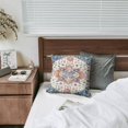 thumbnail image 4 of Housses de Coussin Boho Vertes - Tapis Monaco Double Face 18x18 Pouces Lot de 2, 4 of 7
