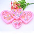 thumbnail image 4 of Kids Assorted Cute Resin Acrylic Cartoon Rings Toy with Plastic Storage Box Party Favors Girls Gift (Style Random), 4 of 5