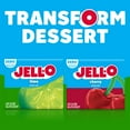 thumbnail image 6 of (2 pack) Jell-O Lime Artificially Flavored Zero Sugar Low Calorie Gelatin Dessert Mix, 0.3 oz Box, 6 of 14