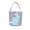 Blue, variant on Yooshoverk Personalized Canvas Easter Basket – Bunny Pattern Tote For Kids & Teens Purple Free Size
